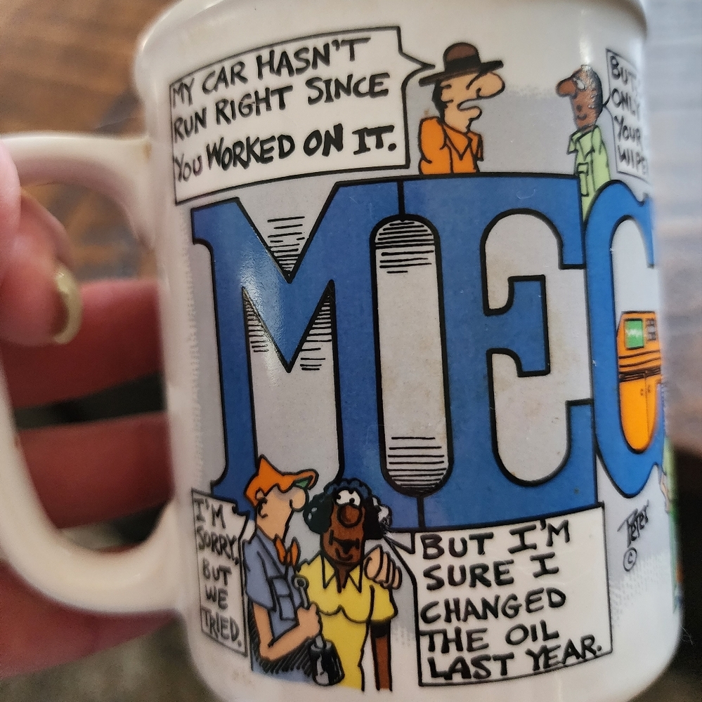 MECHANIC coffee mug.
